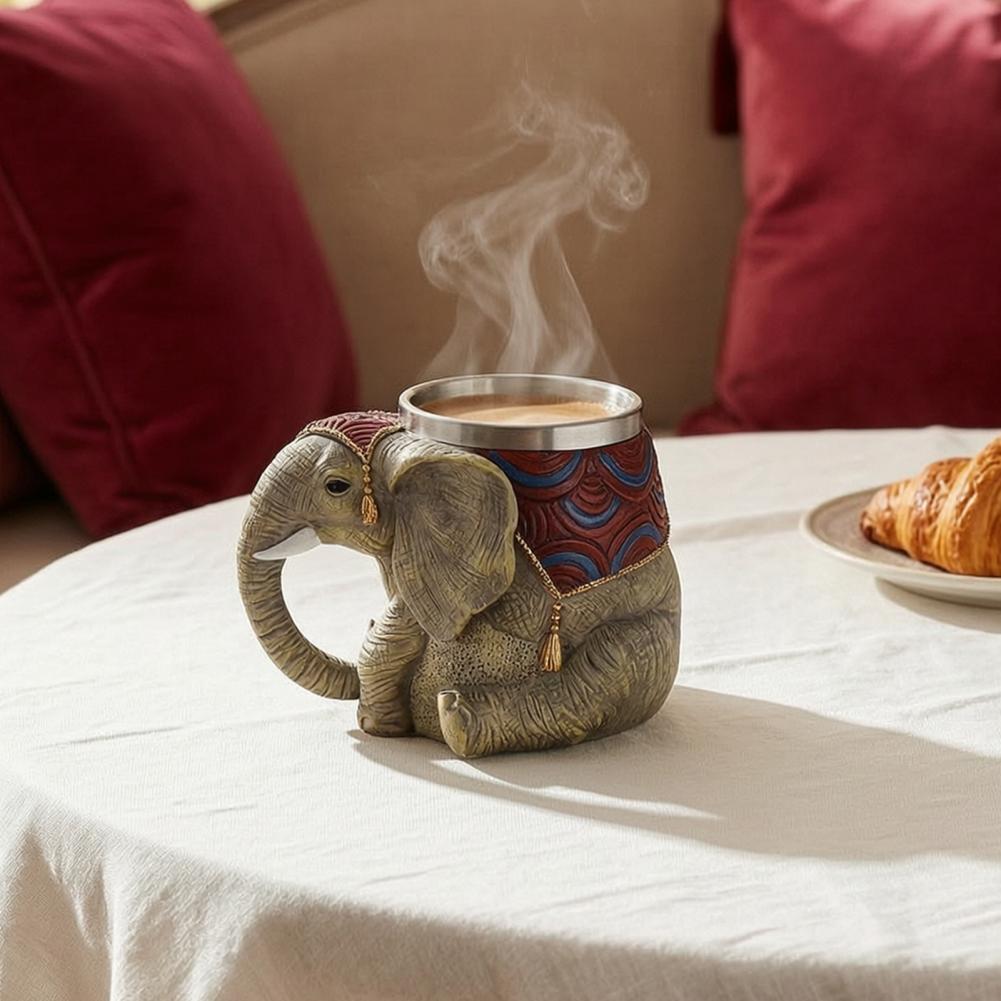Coffee Equipment Eu - Tazza a Forma di Elefante in