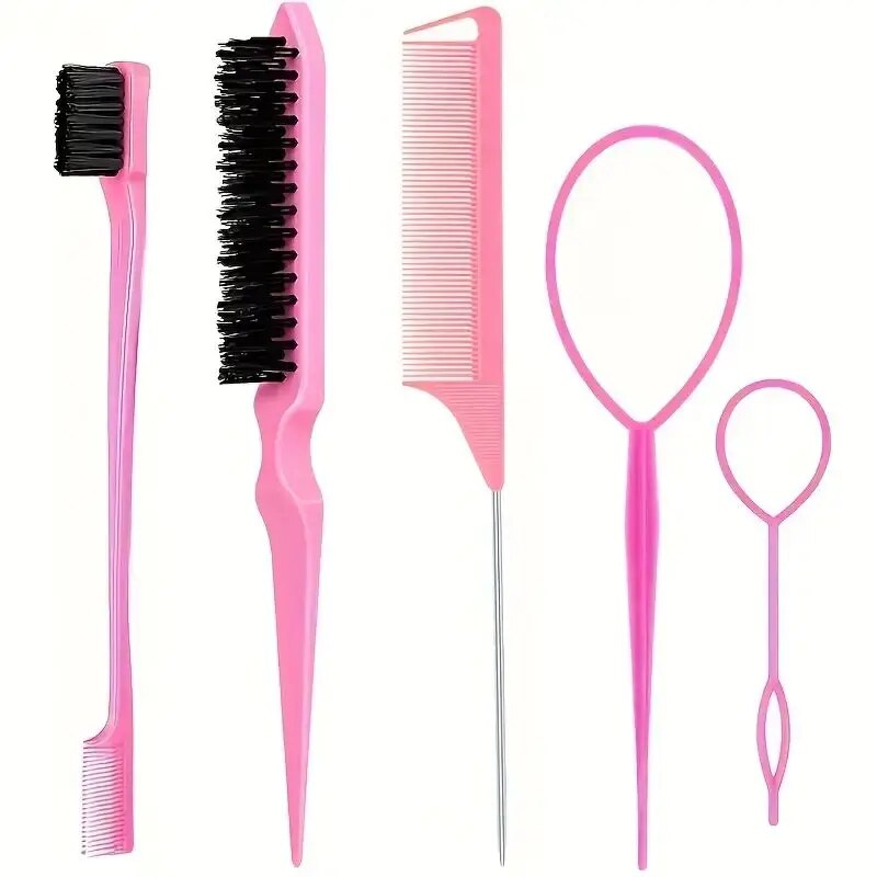 Group Head Brush - 5 pezzi strumenti per parrucchieri pettine