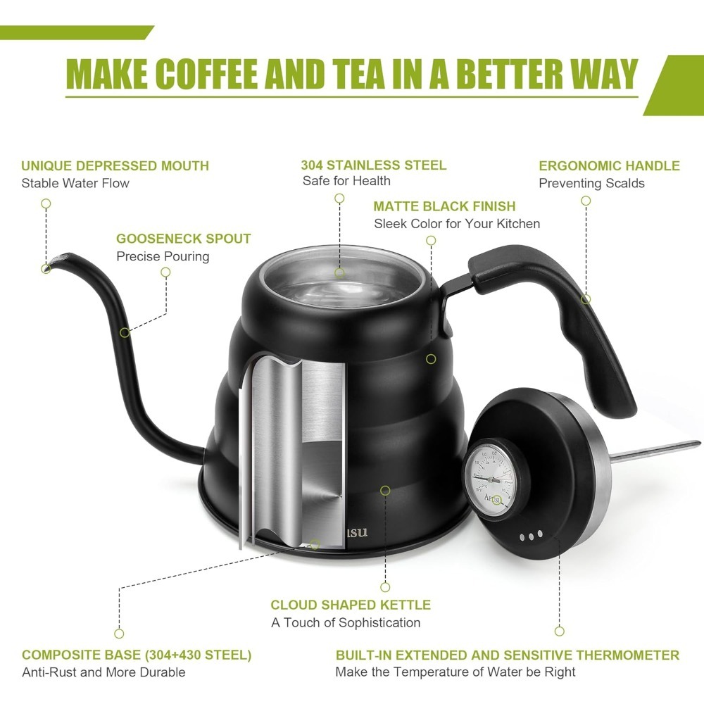 Caffettiera in acciaio inossid - Coffee Quality Control recensione e prezzo